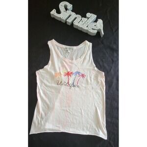 Wildfox Swingin Palms‎ tank Top plms raw mus style cj17b026 Size M